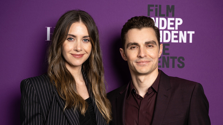 Alison Brie and Dave Franco posing at the Film Independent "Somebody I Used to Know" Special Screening