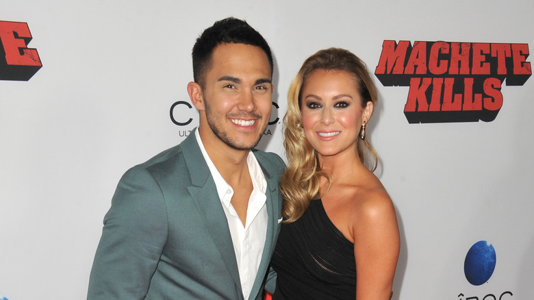 Alexa and Carlos PenaVega smiling