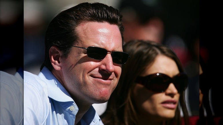 Gavin Newsom and Kimberly Guilfoyle