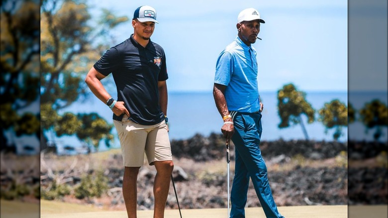 Patrick Mahomes, Patrick Mahomes golfing