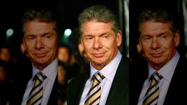 Vince McMahon in suit and tie