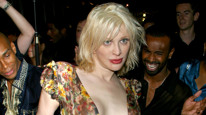 Courtney Love posing