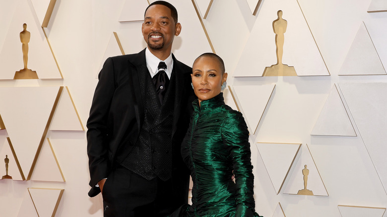 Will Smith and Jada Pinkett Smith smiling