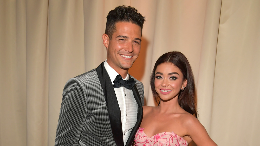 Wells Adams with fiancee Sarah Hyland