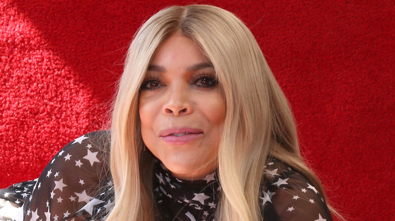 Wendy Williams smiling with tears in her eyes