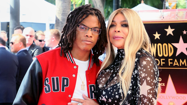 Wendy Williams with her son Kevin Hunter Jr.