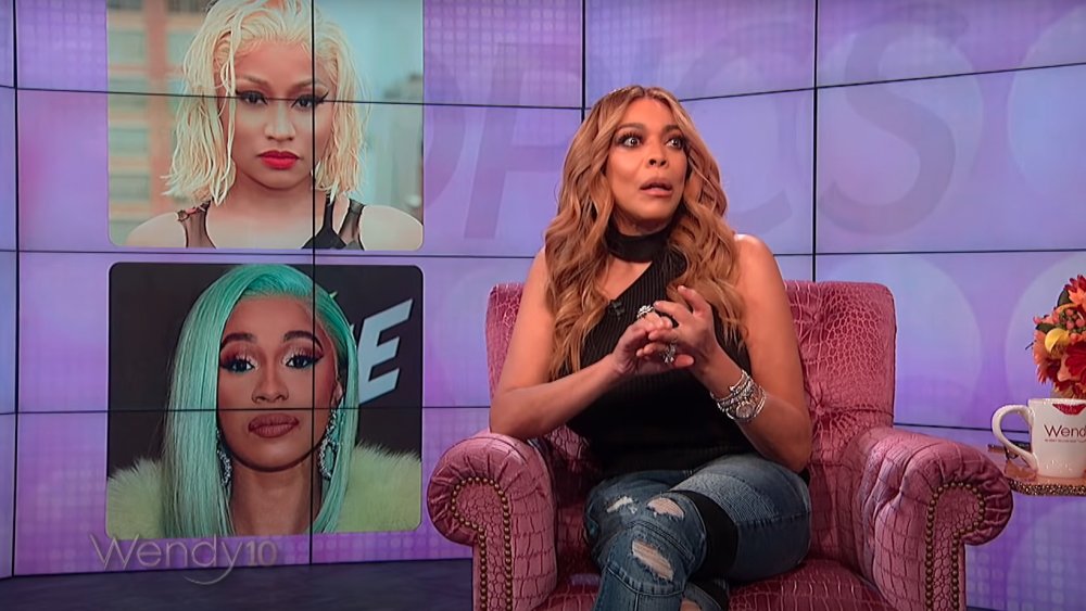 Wendy Williams on her show in February 2018