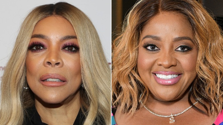 Wendy Williams and Sherri Shepherd split image