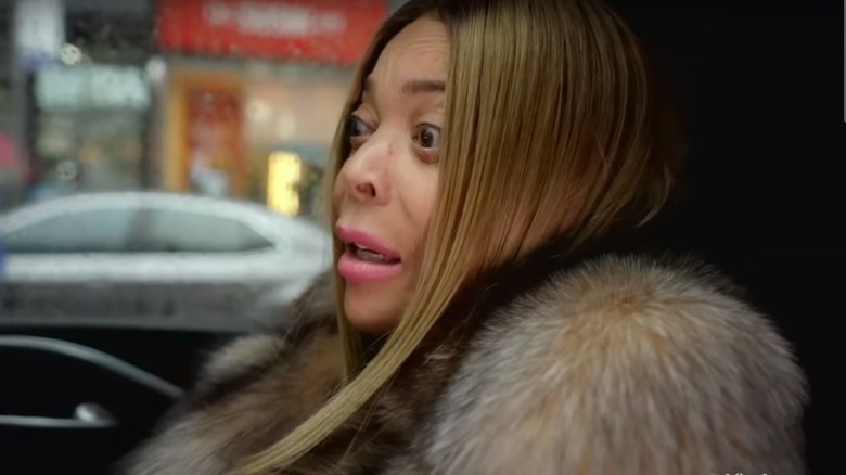 Wendy Williams looking distraught