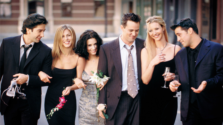 Friends cast in photoshoot