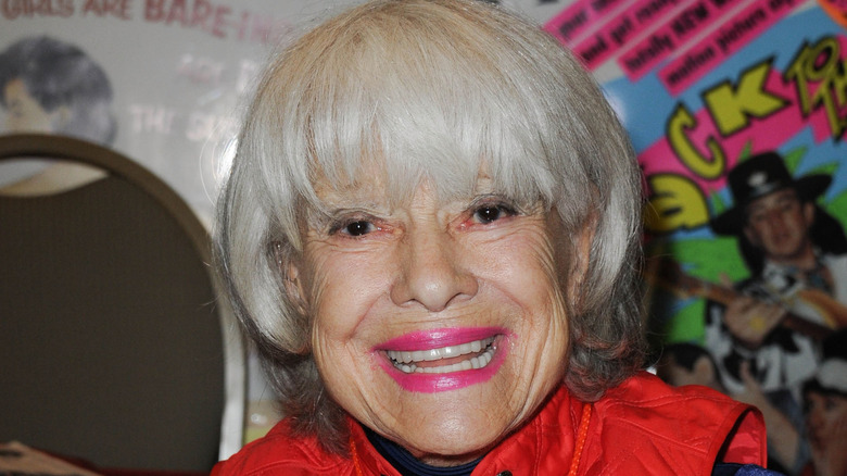 Carol channing grinning