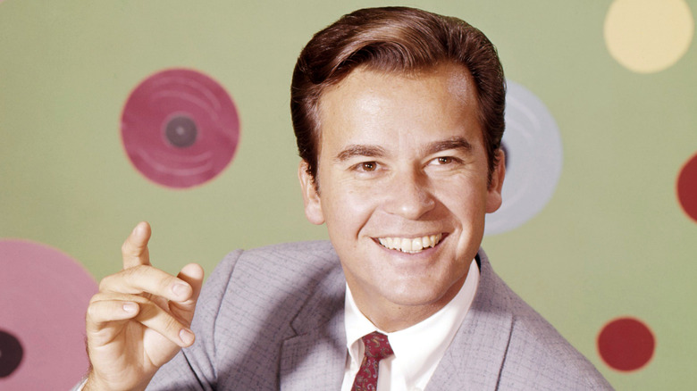 Dick Clark posing