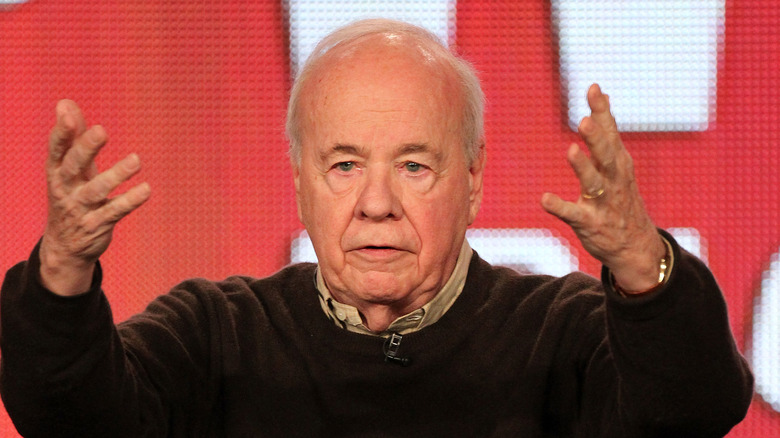 Tim Conway raising arms