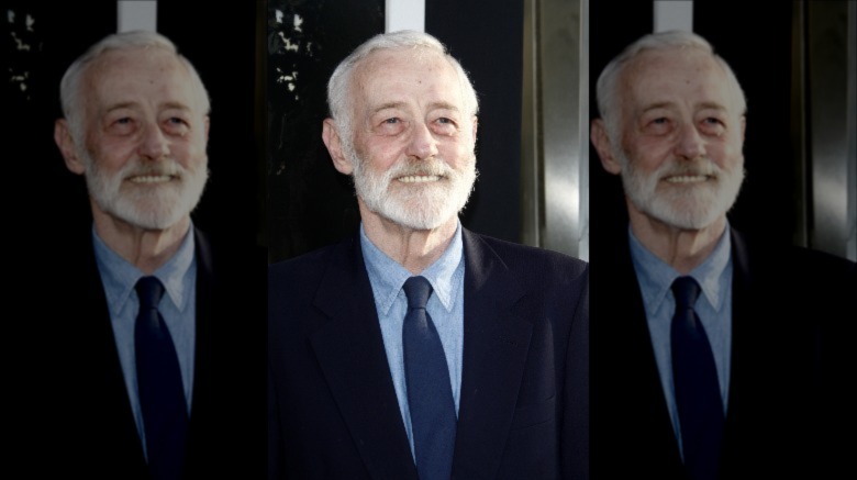 John Mahoney smiling