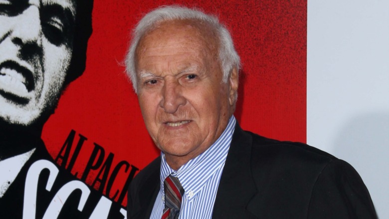 Robert Loggia posing