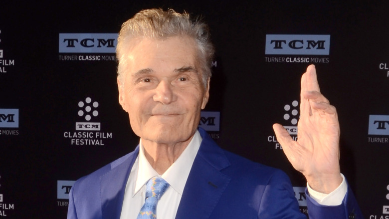 Fred Willard waving