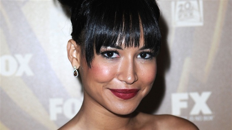 Naya Rivera on a red carpet