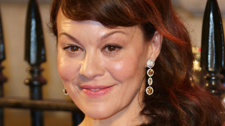 Helen McCrory smiling