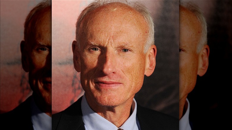 James Rebhorn at the premiere of The Box