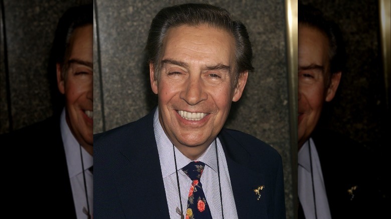 Jerry Orbach grinning