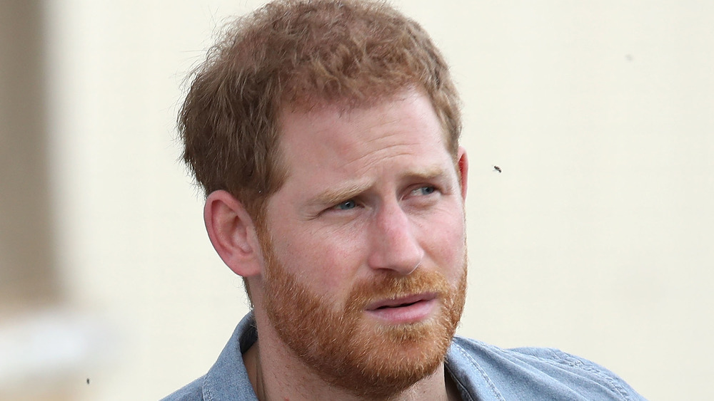 Prince Harry nervous