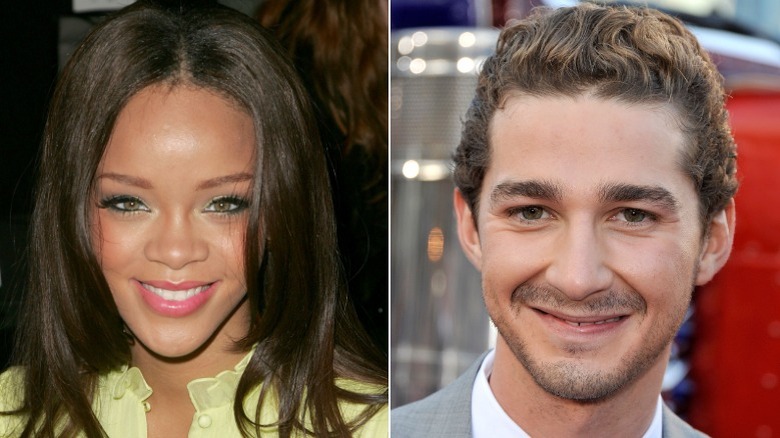 Rihanna, 2007 photo, Shia LaBeouf, 2009 photo