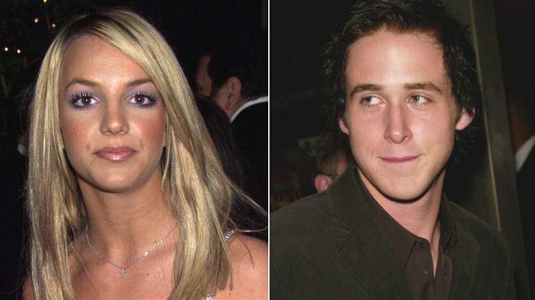 Blond Britney Spears, Dark-haired Ryan Gosling