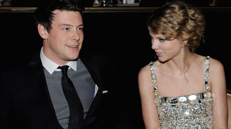 Cory Monteith and Taylor Swift in 2010