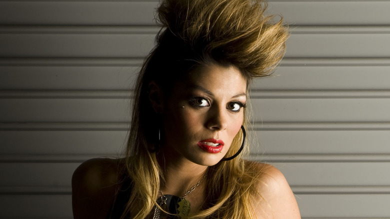 Jaimee Grubbs posing Mohawk hairstyle