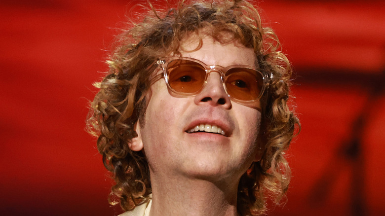 Beck on stage