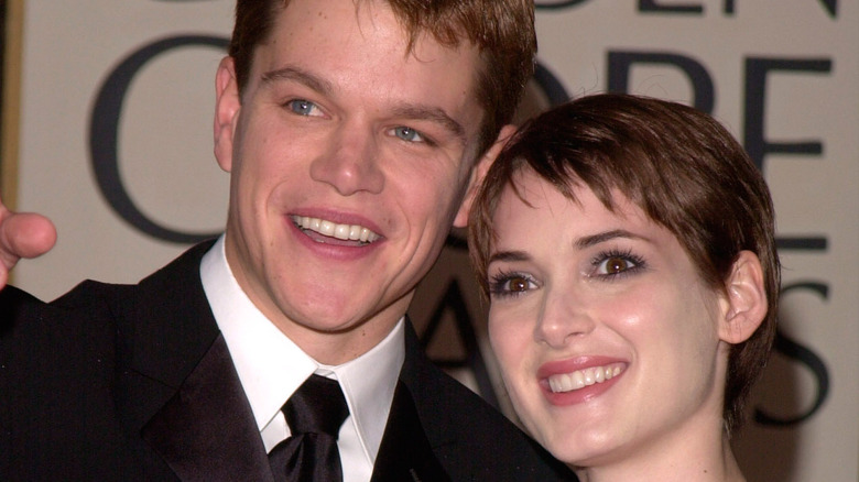 Matt Damon and Winona Ryder