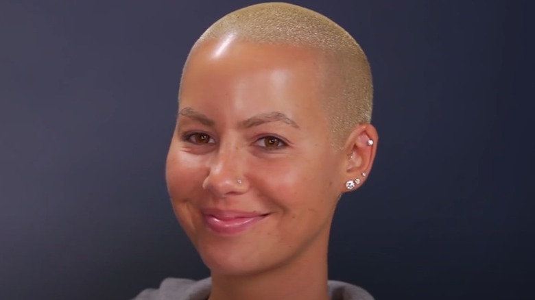 Amber Rose with no makeup