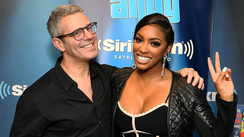 Andy Cohen and Porsha Williams