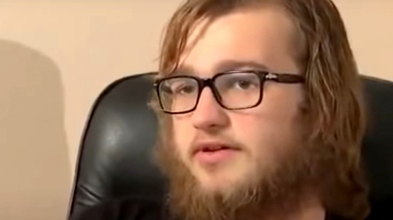 Angus T. Jones talking during an interview