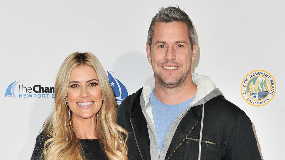 Ant Anstead and Christina Anstead smiling