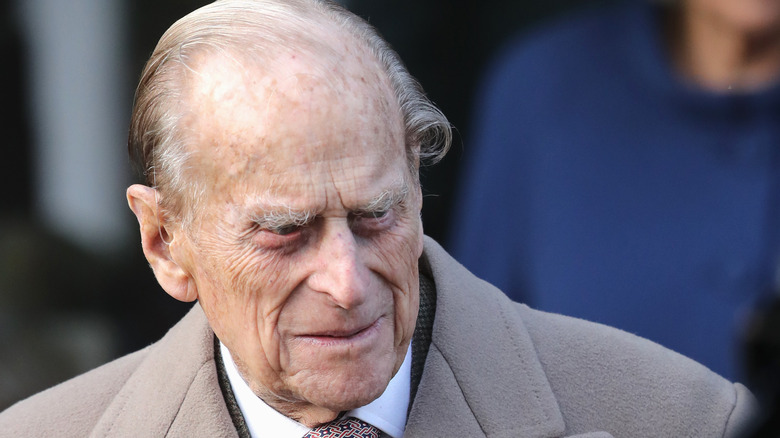 Prince Philip at Sandringham