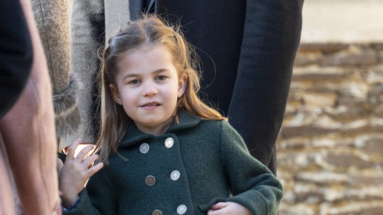 Princess Charlotte smiling