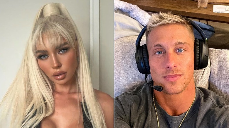 Larissa Trownson and Nathan Webb split, both selfies