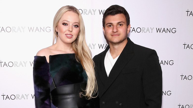 Tiffany Trump and her fiance Michael Boulos