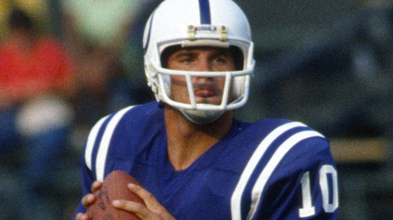 Art Schlichter young in Colts uniform