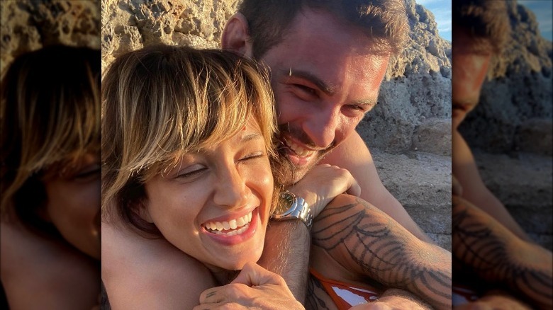 asia argento with new boyfriend michele titi martignoni