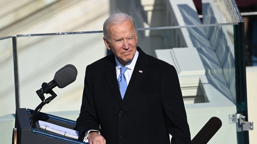 Joe Biden speaking