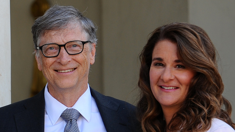 Bill Gates and Melinda Gates smiling