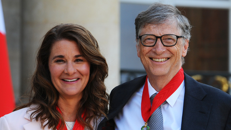 Bill and Melinda Gates smiling