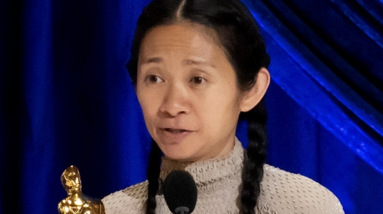 Chloé Zhao speaking