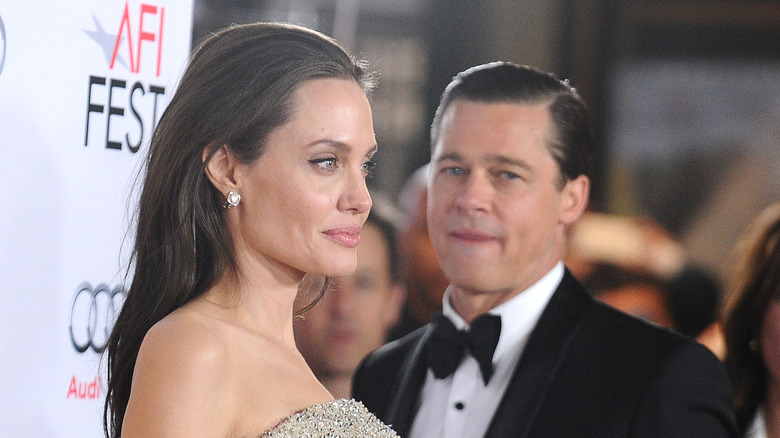 Angelina Jolie and Brad Pitt red carpet