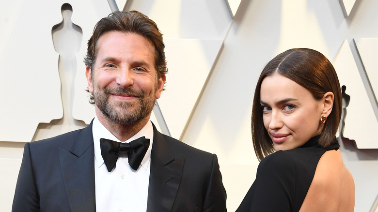 Bradley Cooper Irina Shayk smiling