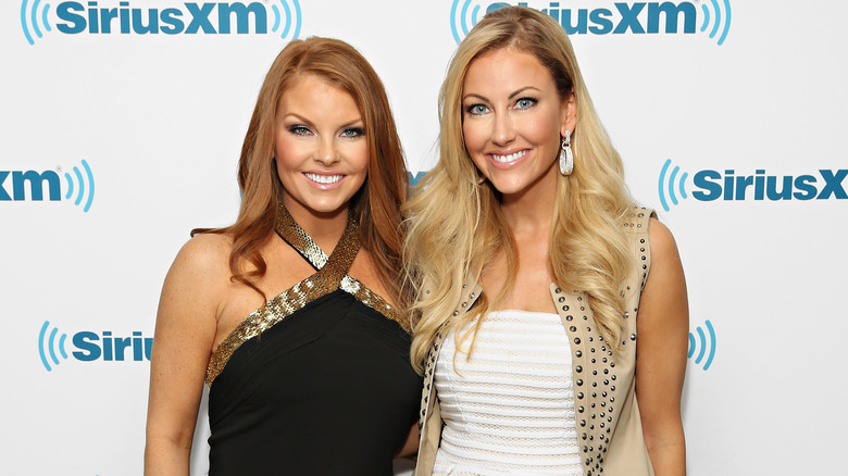 Brandi Redmond poses with Stephanie Hollman