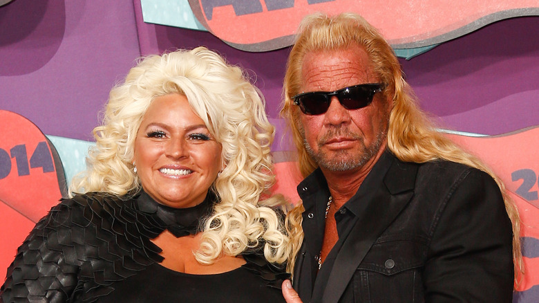 Dog the Bounty Hunter and his wife in 2014