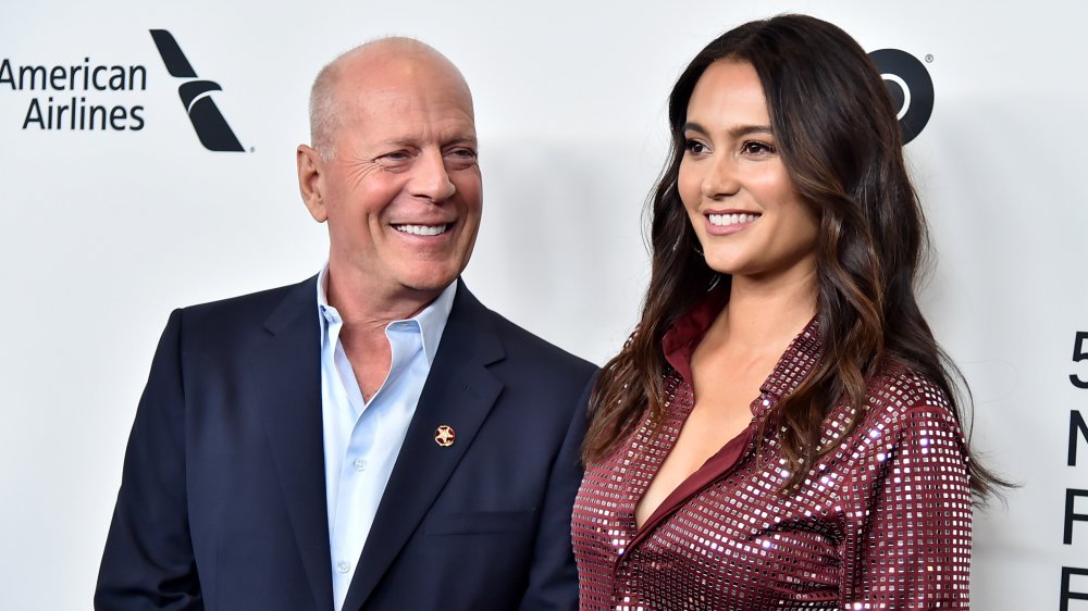 Bruce Willis and Emma Heming